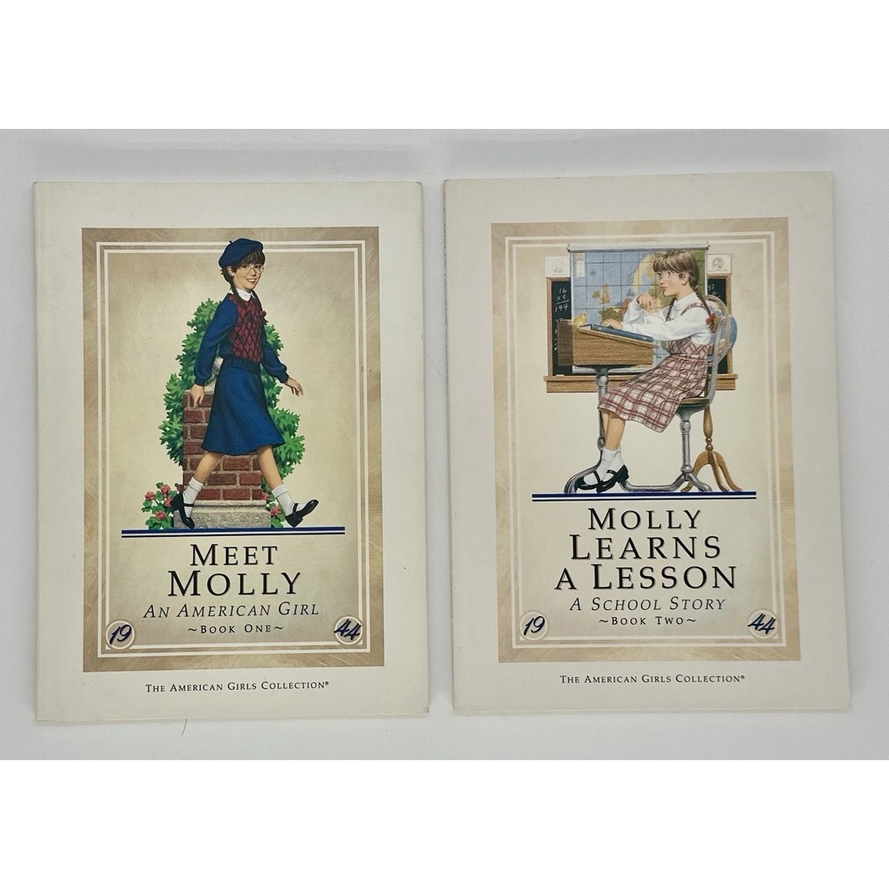 American Girl Books Lot of 9 Molly Kirsten Felicity Caroline Julie Sage